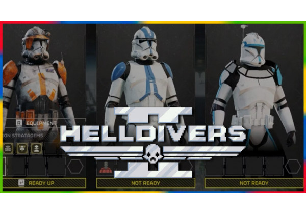 HELLDIVERS II: STAR WARS CLONE WARS HELLDIVERS II: STAR WARS CLONE WARS